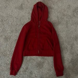 Brandy Melville cropped hoodie